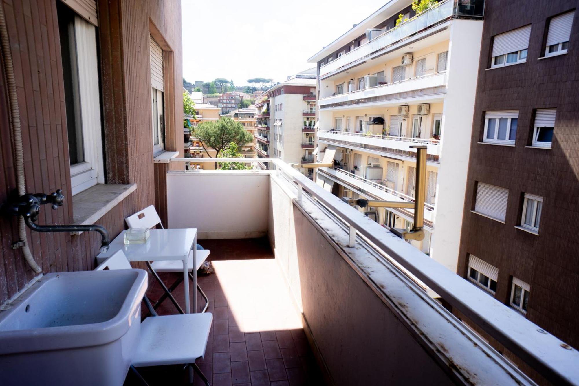 Ferienwohnung Ermete San Pietro House Rom Exterior foto